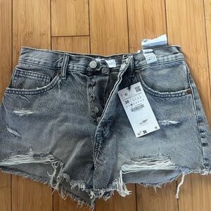 NWT Zara Jean Shorts
